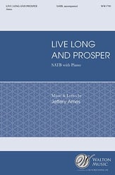 Live Long and Prosper SATB choral sheet music cover